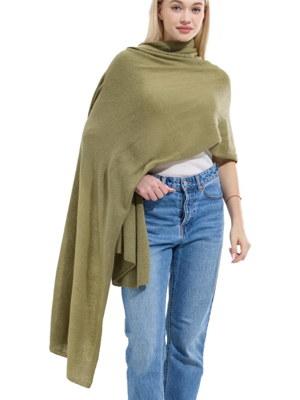 Luxury Cashmere Wrap & Shawl for Women - All-Season Pashmina Scarf & Travel